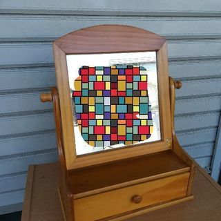 ★カントリー家具★ドレッサー★小物入れ★ミラー★