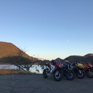 明日ツーリング！