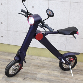 R191)アップキュー バイク UPQ BIKE me01 折りたたみ式 電動バイク スクーターの画像