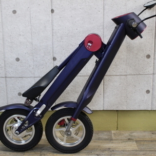 R191)アップキュー バイク UPQ BIKE me01 折りたたみ式 電動バイク スクーターの画像