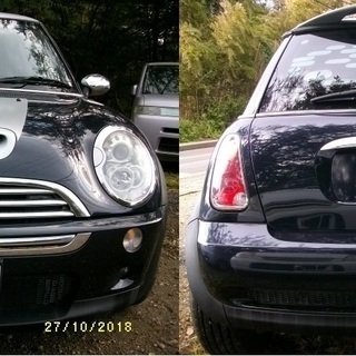 乗り出し！コミコミ39.9万円。平成18年12月。ミニクーパーS　（Mini Cooper S）95450㎞。６速MT。車検31/12月17日まで。の画像