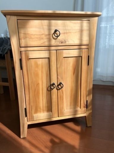 天然木のチェスト