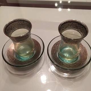 トルコ☆チャイグラス 2客セット