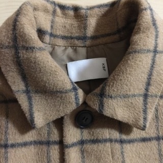 お値下げしました！KBF☆ウィンドペンチェックコートの画像