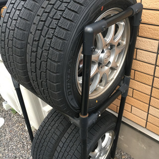 スタッドレスタイヤ 175/65R14 ダンロップ ホイール付