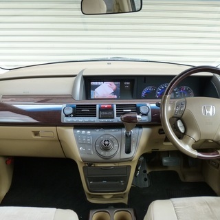 検査31年5月エリシオンVX モデューロエアロ/HDDナビ/地デジ/バックカメラ/後席モニター/社外アルミスタッドレス付き/パワスラ/コンビハン/ETC の画像