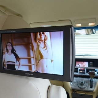 検査31年5月エリシオンVX モデューロエアロ/HDDナビ/地デジ/バックカメラ/後席モニター/社外アルミスタッドレス付き/パワスラ/コンビハン/ETC の画像