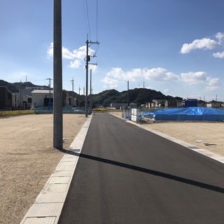 倉敷市片島町　希少な16区画建築条件無の分譲地