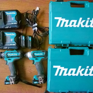 マキタ　インパクトドライバ＆ドライバドリルセット　電動工具