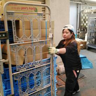 好待遇！青果仕分け、冷凍冷蔵倉庫内物流管理（リーチリフト使用）兼作業スタッフの画像