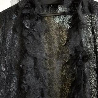 黒レース　未使用　13号の画像