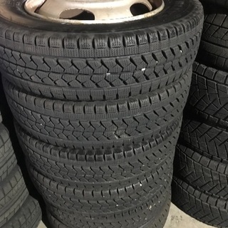 205/70R17.5 115/113L 6本 ホイール付