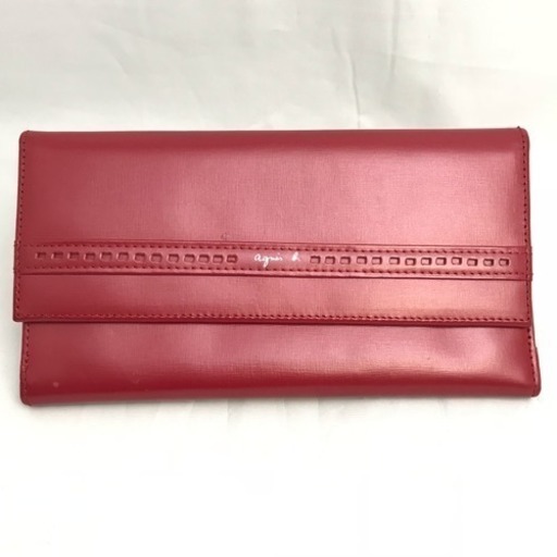 未使用 アニエス・ベー 本革 長財布