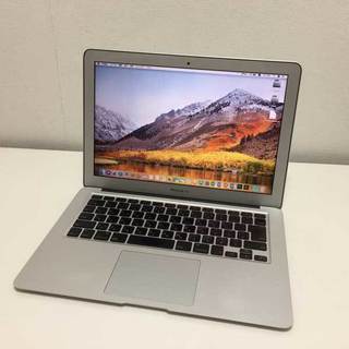 【M5660】★極 高速SSD搭載★ サポート充実 初心者OK アップル A1369 Apple MacBook Air 1.7Hz 4GB 64GB 無線 Office2016 photoshop ノート パソコンの画像