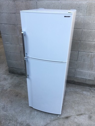 シャープ 2009年 228L 2ドア 冷凍冷蔵庫 SJ-23R