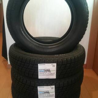ブリヂストン アイスパートナー スタッドレス 155/65Ｒ14 新品 4本セット 2017年製