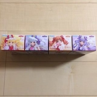 プリキュアフィギュア☆４つセットの画像