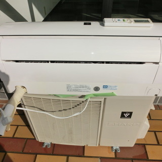 ★ＳＨＡＲＰ　4.0Kw  ルームエアコン  AY-D40EX-W  単相100V プラズマクラスター 冷房～17畳 