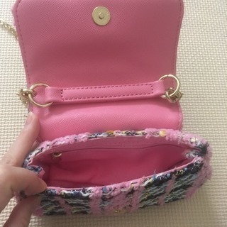 【非売品】Samantha Vega ミニミニツイードショルダーバッグの画像