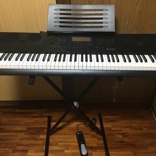 電子キーボード 一式CASIO WK-6600 新古