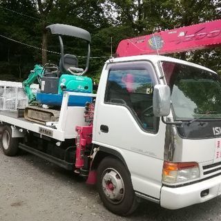 事故車　故障車　農機具　建機等の運搬　　是非ご相談下さい！　格安！