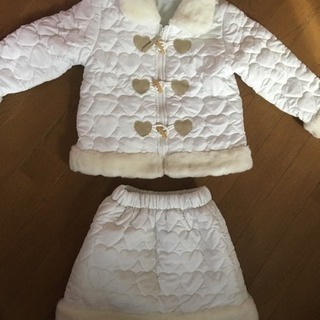 🌸✋新品同様100㎝ ふわふわ上下🌸値下‼︎の画像