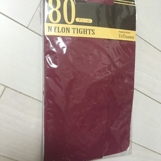 新品！カラータイツ80デニール