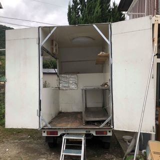 キッチンカー即営業可能！軽トラ　スズキ　キャリー　　走行距離68000キロの画像