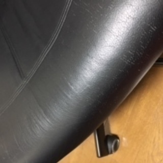 IKEA 黒いチェア　事務用イス　の画像