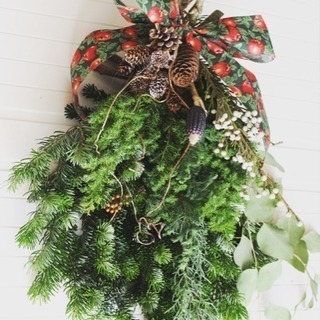 ⭐︎Special, One-day X’mas lesson. ナチュラルスワッグ&アロマミストを作りましょう。の画像
