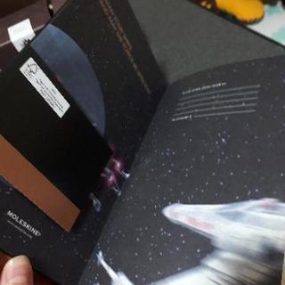 スターウォーズ モレスキンノートの画像
