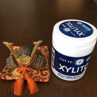 兜の置物の画像