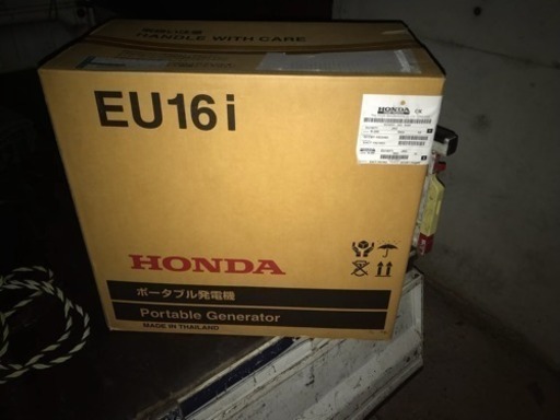 HONDA 正弦波インバーター搭載発電機EU16i