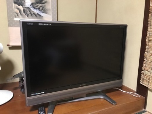 AQUOS37型液晶テレビ