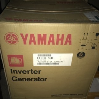 ヤマハのカセットボンベ発電機 新品