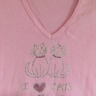 Ｔシャツ  ねこの画像