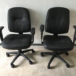 デスクチェア 2脚の画像