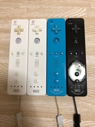 Wiiコントローラー 4つ