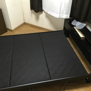 ダブルベッドのフレーム売ります22-24引き渡し