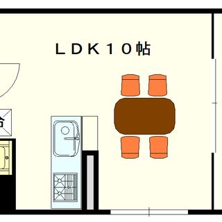 【オーシャン大国】2号タイプ！1ＬＤＫタイプ！全室角部屋設計です...