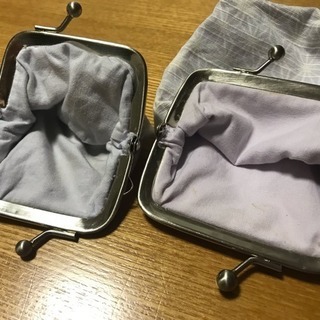 【無印良品】がま口 2点セットの画像