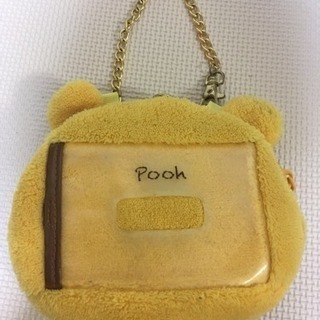 新品【プーさん】フェイスポーチの画像