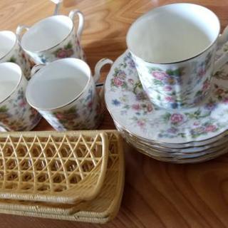 Corona～fine china～カップ&ソーサー5客セット