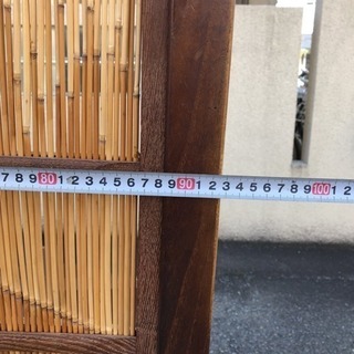 【値下げしました！】葦簀 富士山つい立ての画像