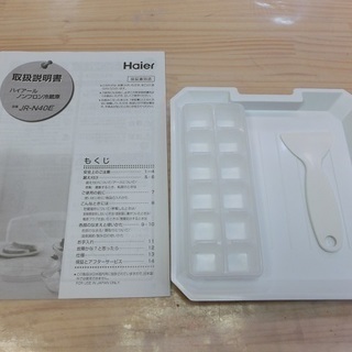【販売終了しました。ありがとうございます。】Haier　1ドア　冷蔵庫　JR-N40E　2014年製　中古品の画像