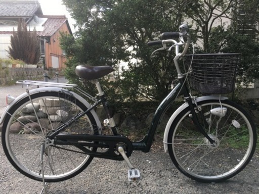 4.ママチャリ24インチ(アルミフレーム、オートLEDライト)