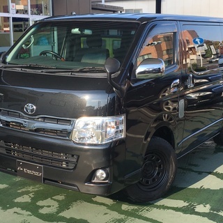 トヨタ　ハイエース　スーパーGL ディーゼル4WD　SDナビ・バ...