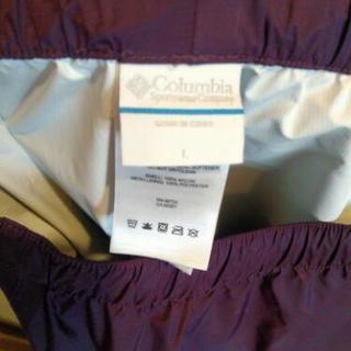 【送料無料（代金引換対応）】コロンビア レインウェア 下のみ L アウトドア オムニテック ウィンドブレイカーにもの画像