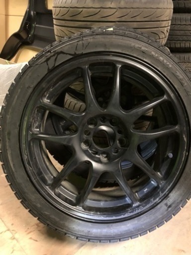 215/45R17 冬タイヤ、ホイールセット