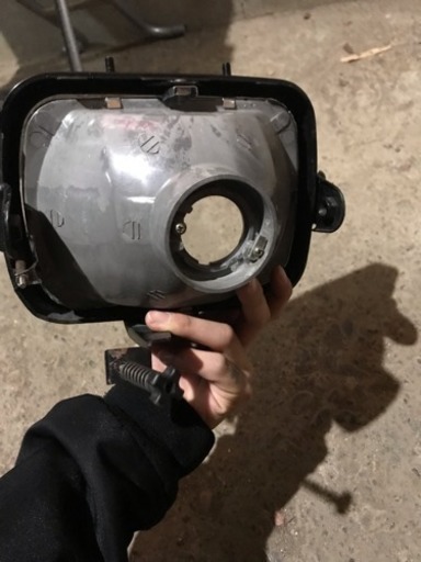 ZRXについてた角目とビキニカウルセットです